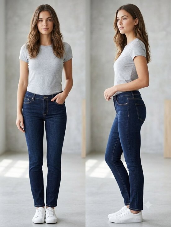 Forever 21 Denim - Forever 21 Dark Wash Denim Slim Fit Women's Jeans- Size 29